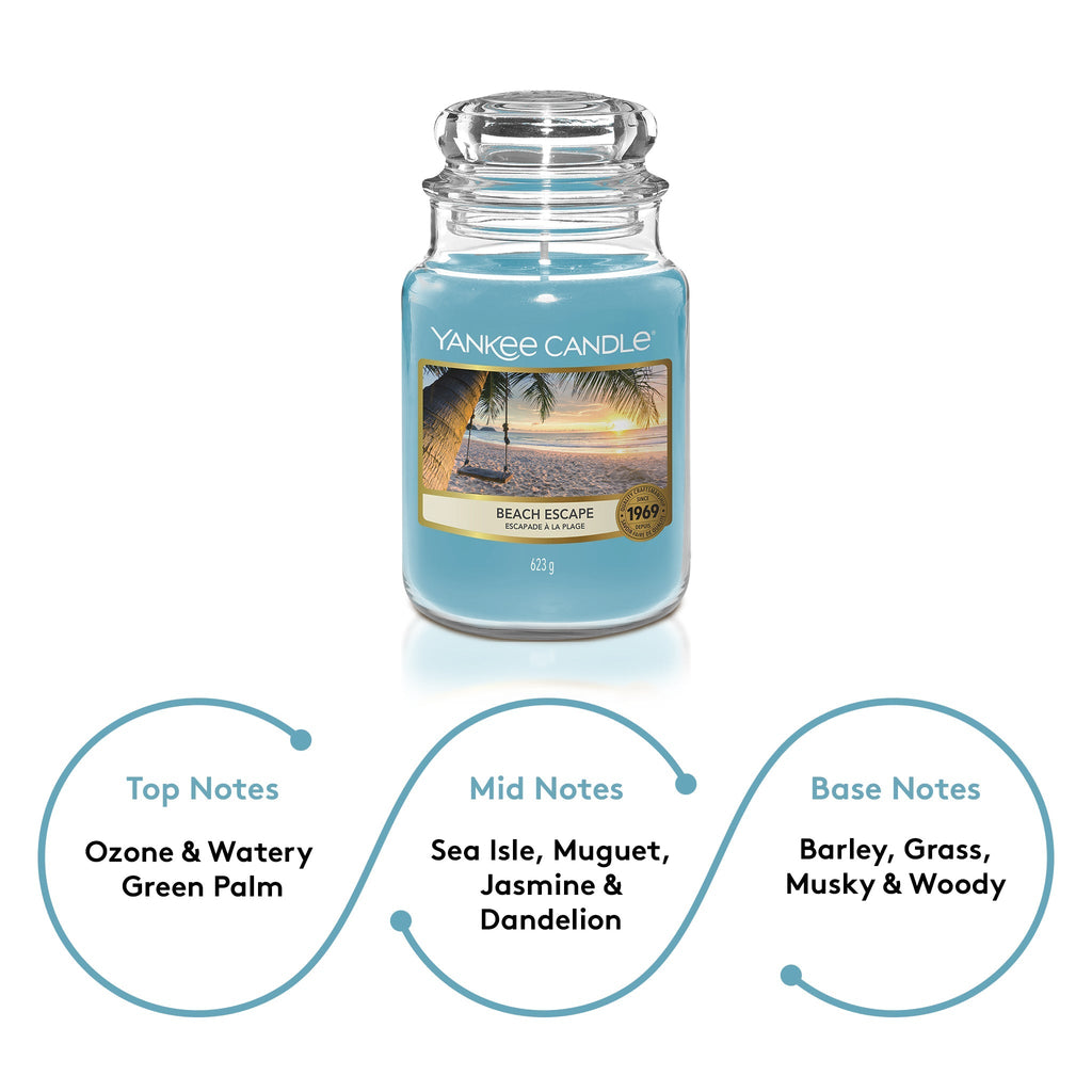 Yankee Candle Classic Large Jar Beach Escape 623g